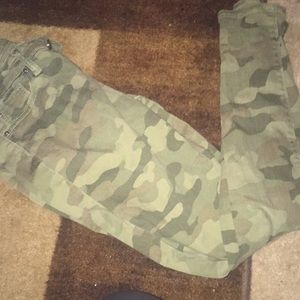 Camo jeans